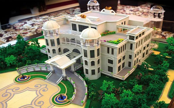 农业陇西陇西沙盘模型的应用