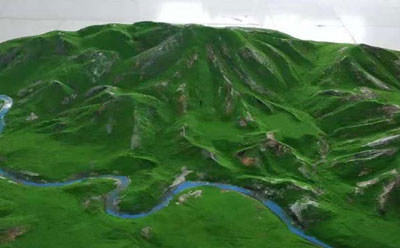 现代陇西陇西沙盘模型的优势