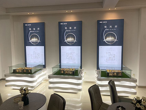 白银坤阳华府地产陇西户型模型